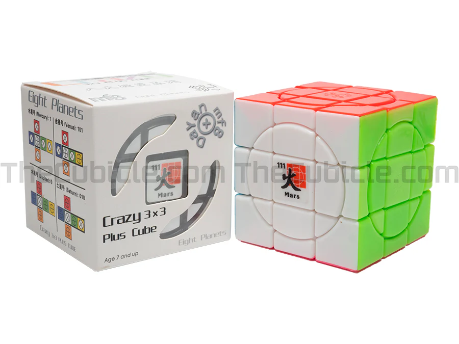 DaYan + mf8 Crazy 3x3 Plus - Mars