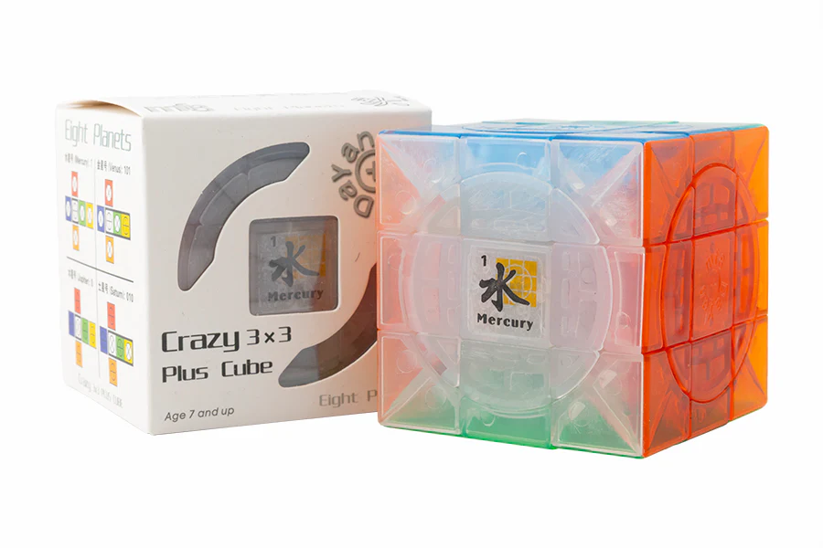 DaYan + mf8 Crazy 3x3 Plus - Mercury - Image 3