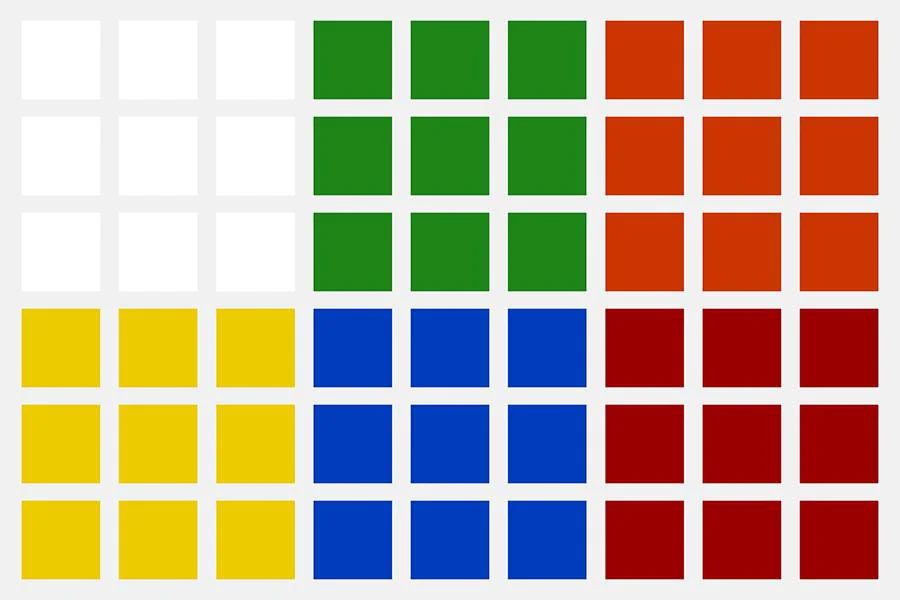 DaYan TengYun 3x3 Sticker Set - Image 6