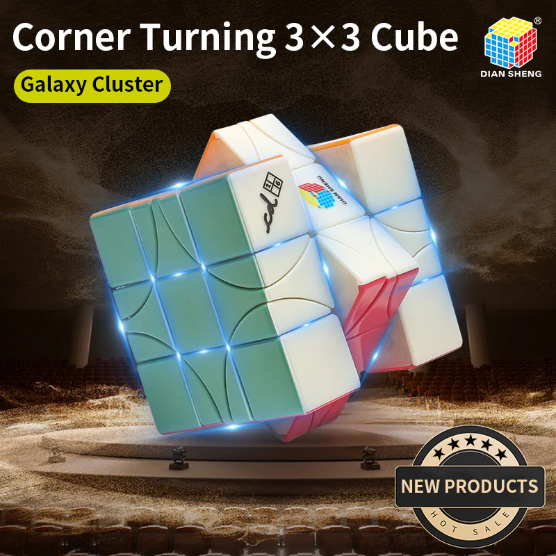 DianSheng Galaxy Corner-Turning 3x3 (Magnetic + Ball-Core) - Image 5