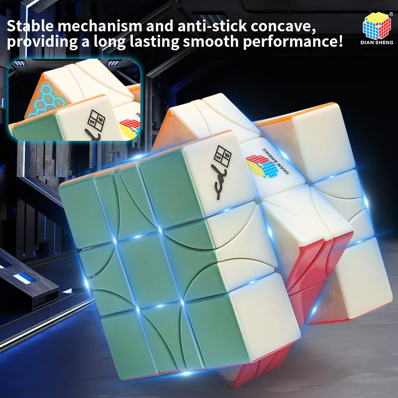 DianSheng Galaxy Corner-Turning 3x3 (Magnetic + Ball-Core) - Image 8
