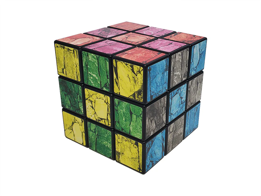Eastsheen 3x3x3 Cube with Wall Stickers