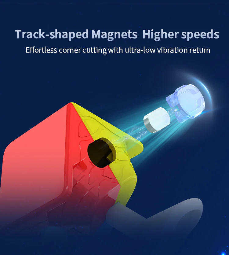 ESCube ES3 3x3 (Magnetic + 20-Magnet Ball-Core + UV Coated) - Image 6