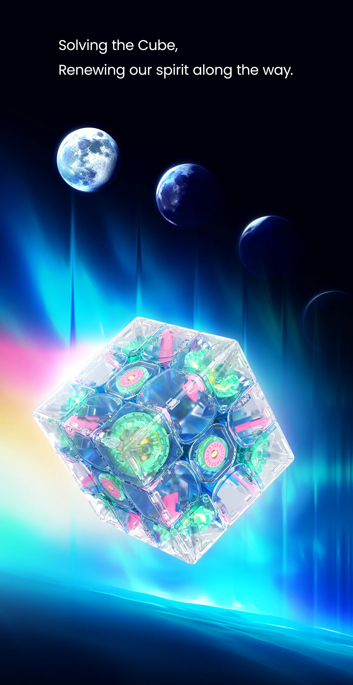 GAN14 MagLev Pro Aurora 3x3 (Limited Edition) - Image 6