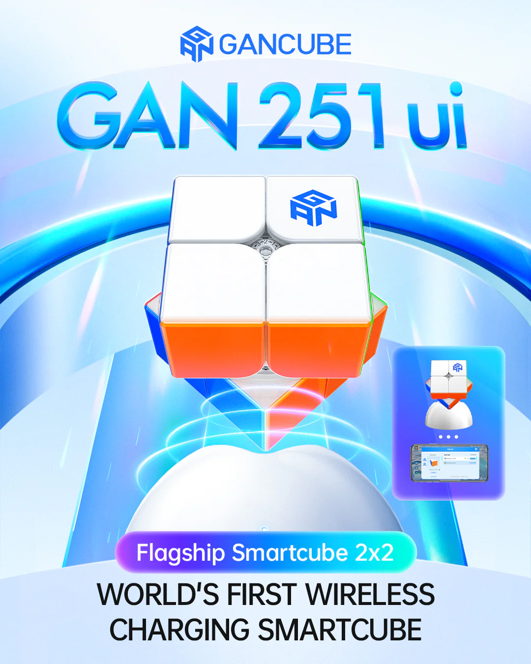 GAN251 ui 2x2 (Smart Cube, UV) - Image 3