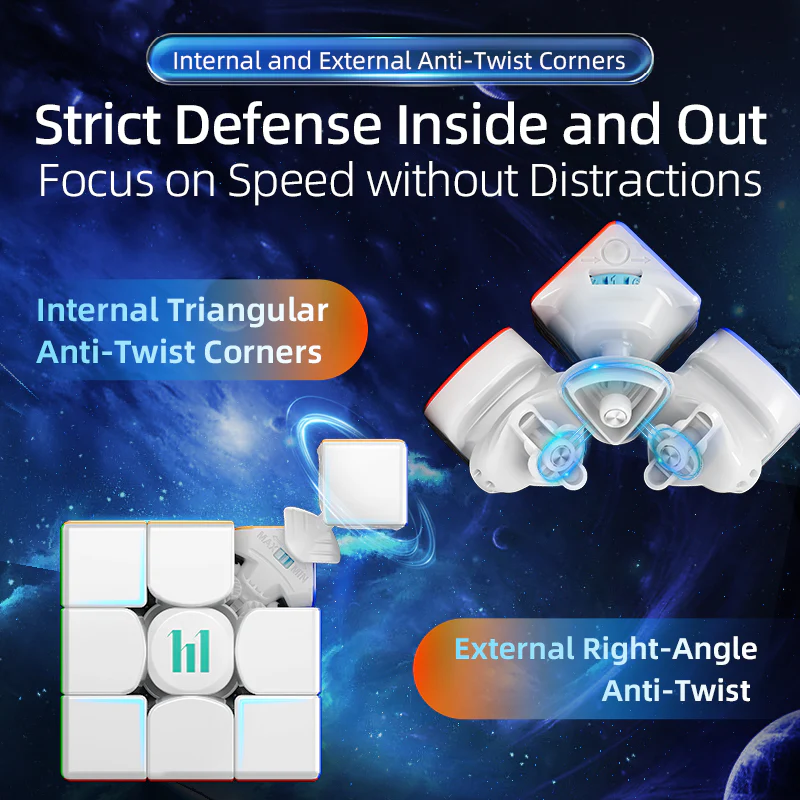 HuaMeng TG 3x3 (MagLev + Ball-Core + UV) - Image 9
