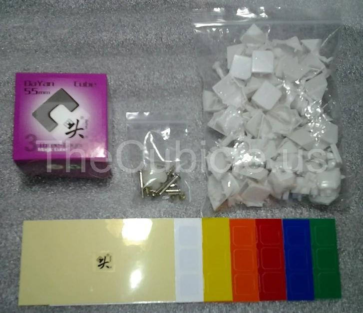 Mini DaYan ZhanChi 55mm - DIY Kit - Image 2