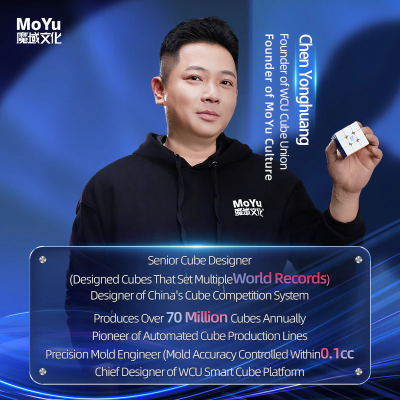 MoYu WeiLong V11 3x3 (8-Magnet Ball-Core + UV) - Image 5