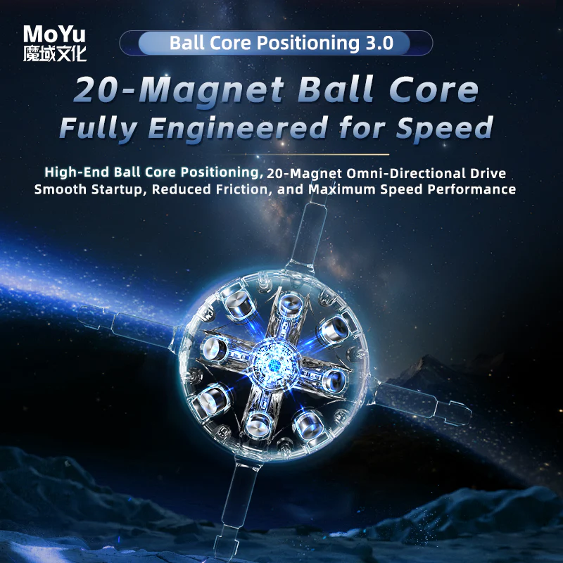 MoYu WeiLong V11 3x3 (Magnetic + UV) - Image 16