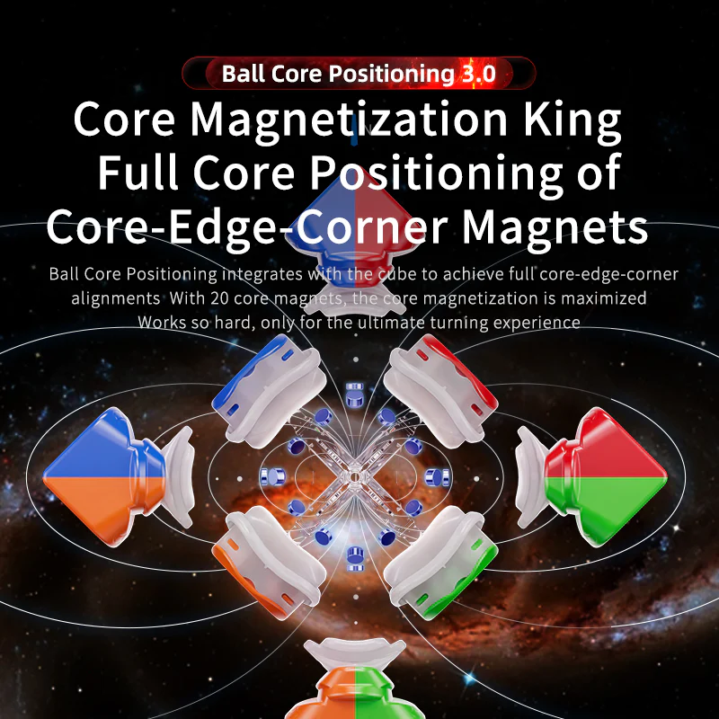 MoYu WeiLong WRM V10 3x3 (20-Magnet Ball-Core + UV) - Image 2