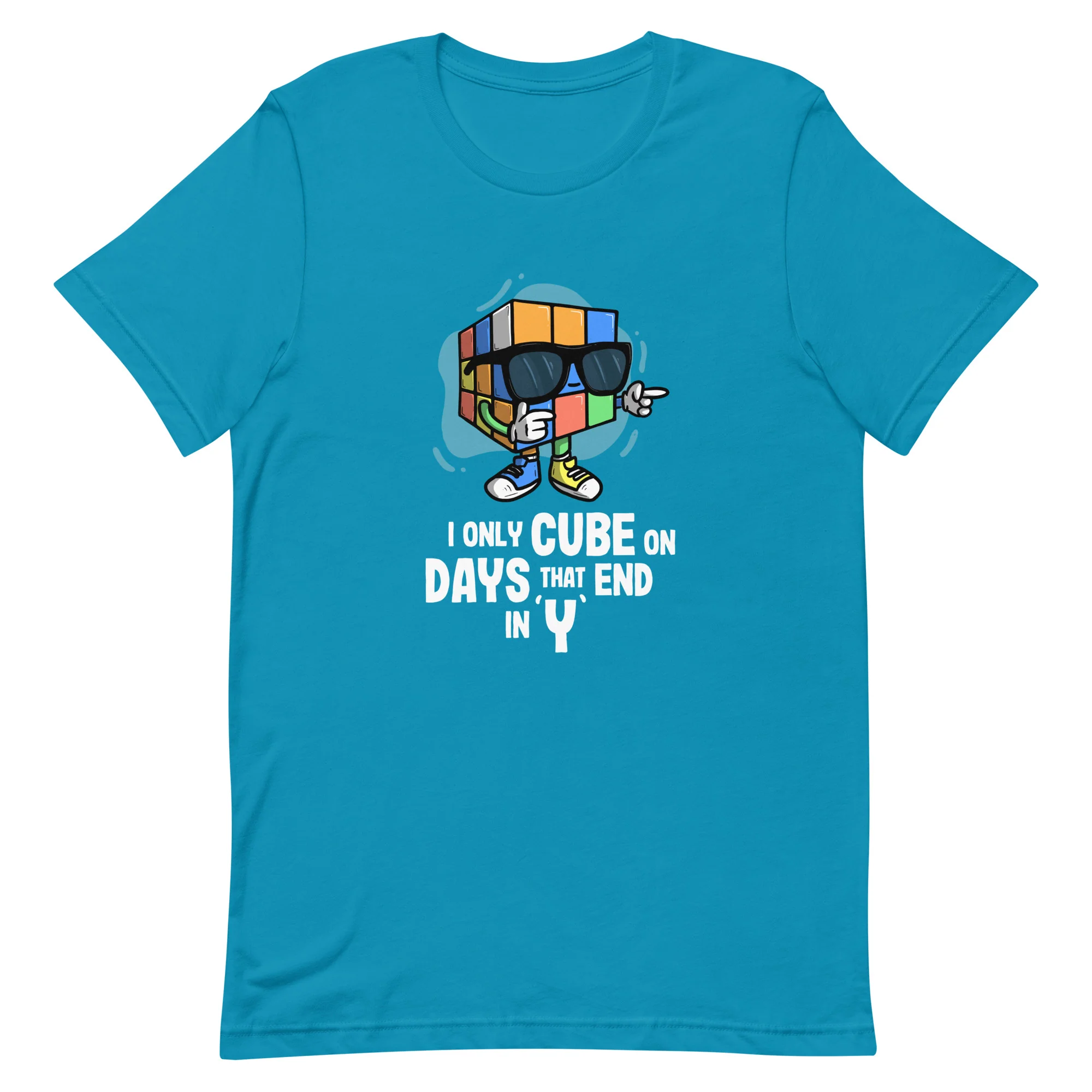 Only Cube On “Y” Days T-Shirt (Puzzle Pals) - Image 3