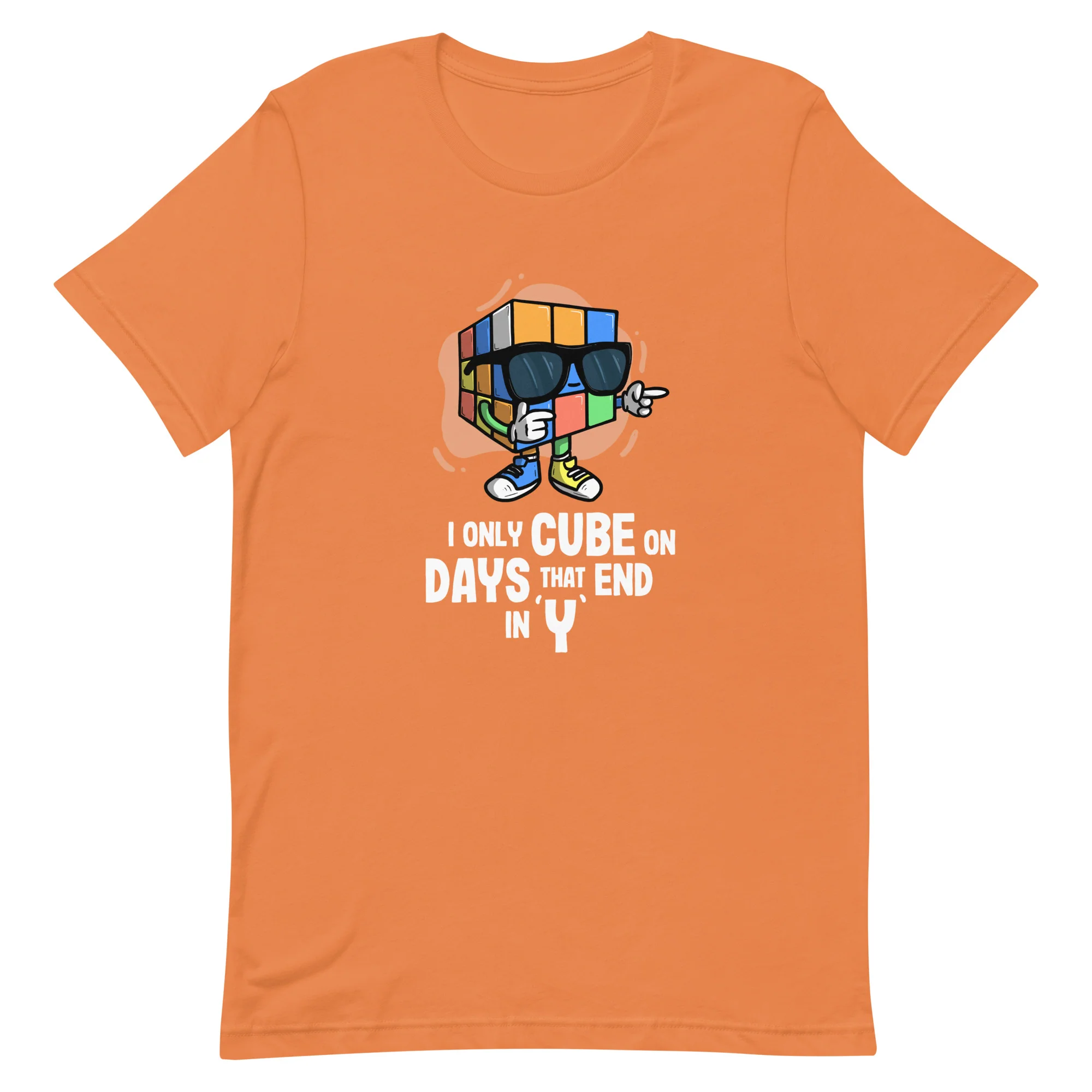 Only Cube On “Y” Days T-Shirt (Puzzle Pals) - Image 4