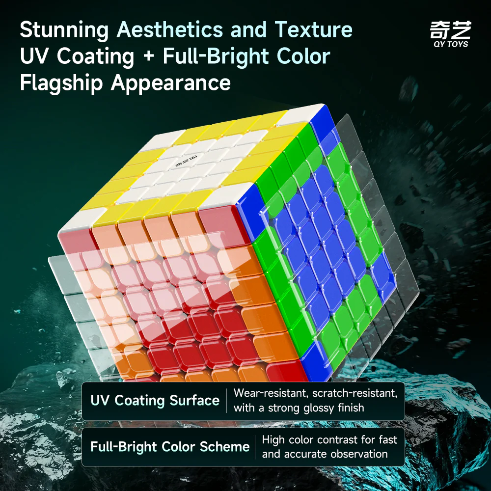 QiYi M Pro 6x6 (Ball-Core + UV) - Image 7