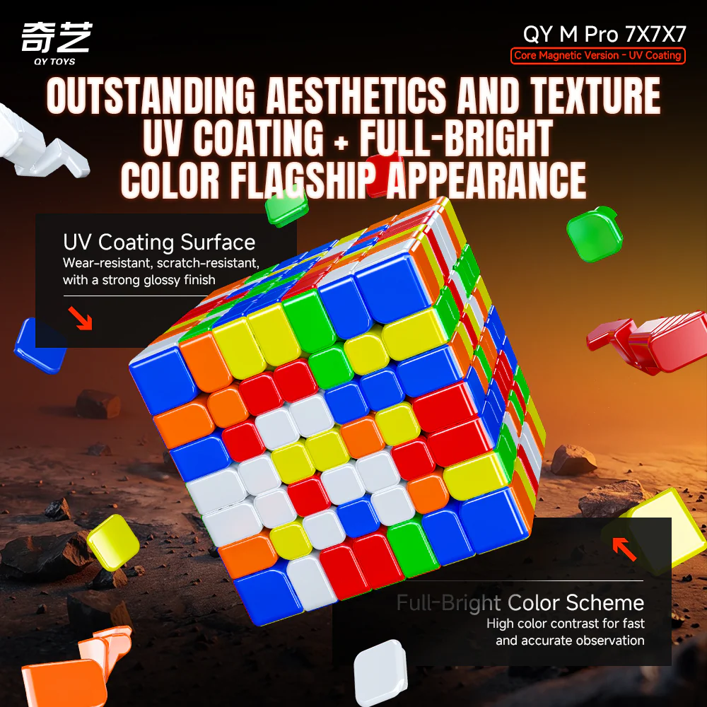 QiYi M Pro 7x7 (Ball-Core + UV) - Image 6