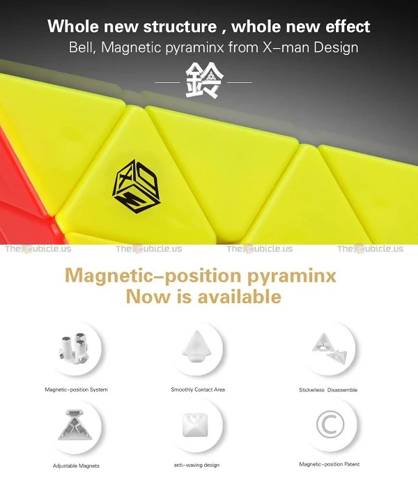 X-Man Bell Magnetic Pyraminx - Image 5