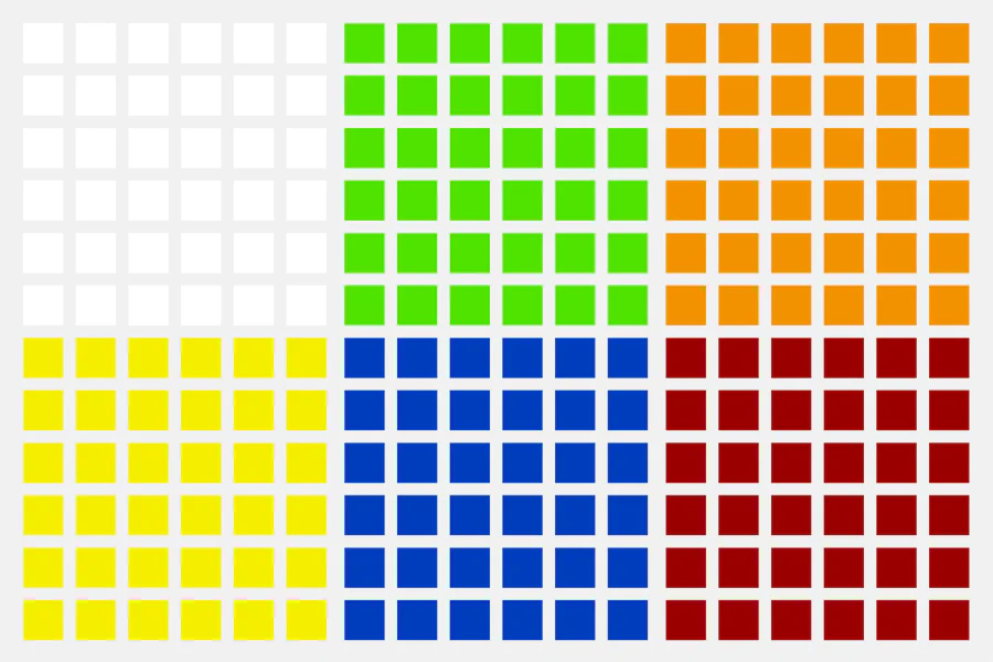 X-Man Shadow 6x6 Sticker Set - Image 3
