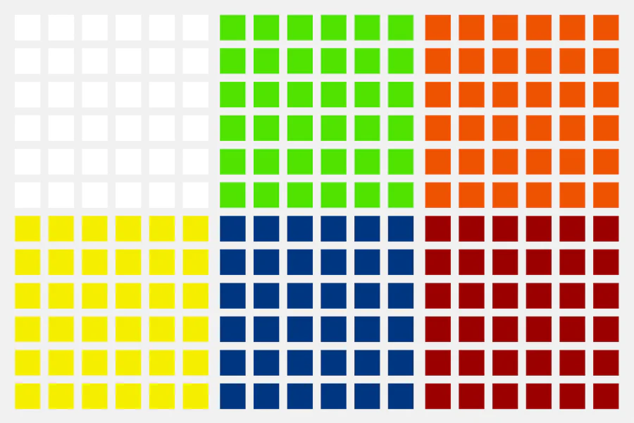 X-Man Shadow 6x6 Sticker Set - Image 5