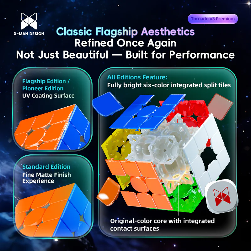 X-Man Tornado V3 3x3 Premium (Flagship UV) - Image 2