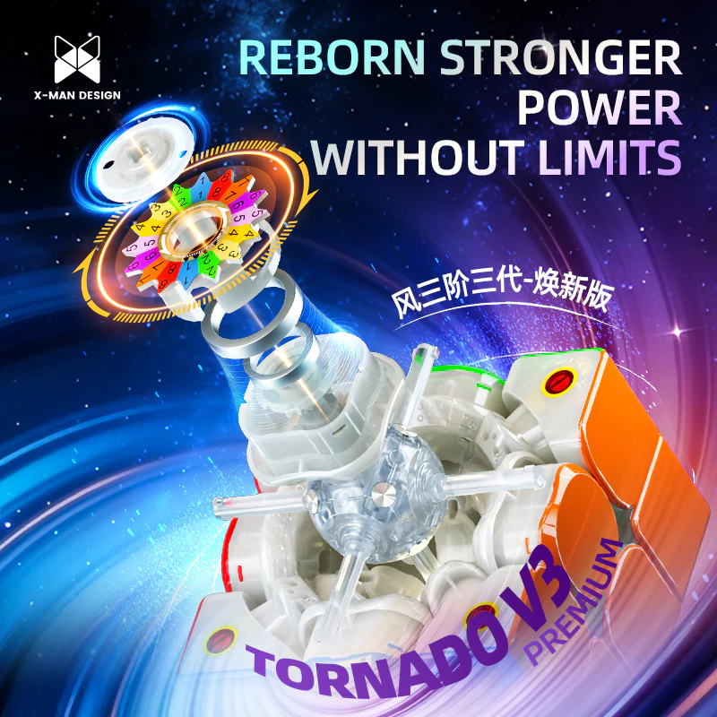 X-Man Tornado V3 3x3 Premium (Flagship UV) - Image 9