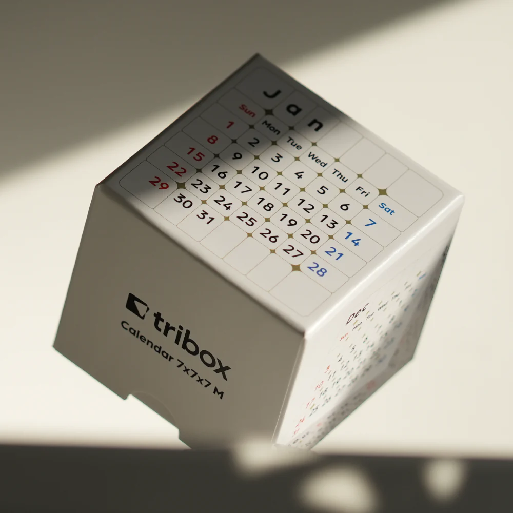 ZCube + Tribox Calendar 7x7 (Magnetic) - Image 4